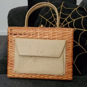 Vintage Bamboo Purse